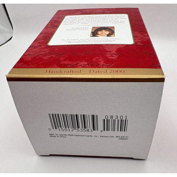 Hallmark Keepsake Toy Shop Serenade Christmas Tree Ornament Santa Claus Birds - Picture 11 of 11